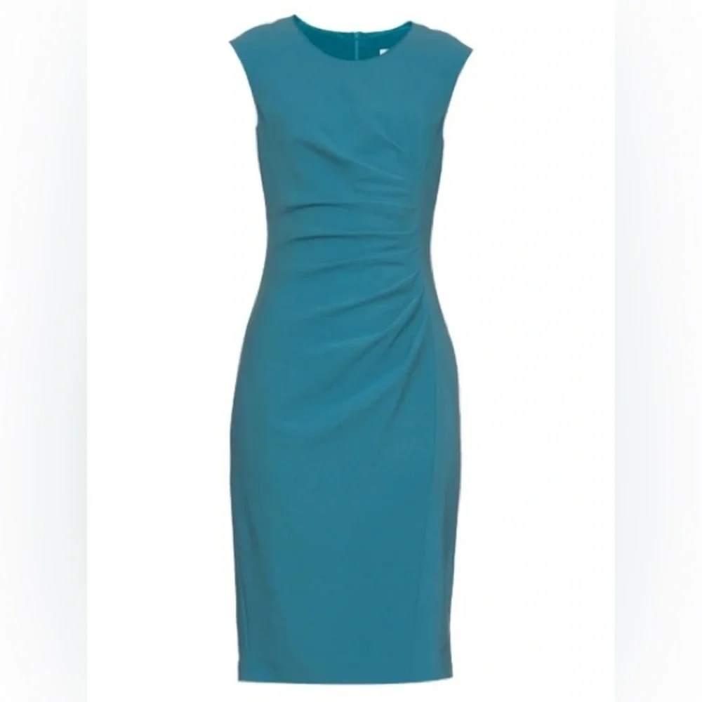 MaxMara 2 Wool Ruched Dress - Picture 12 of 12
